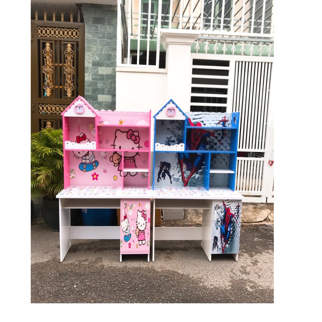 bàn học sinh kitty cho bé gái mẫu mới. bàn học sinh doremon bé trai mẫu mới giá rẻ tai hcm và bình dương | BigBuy360 - bigbuy360.vn