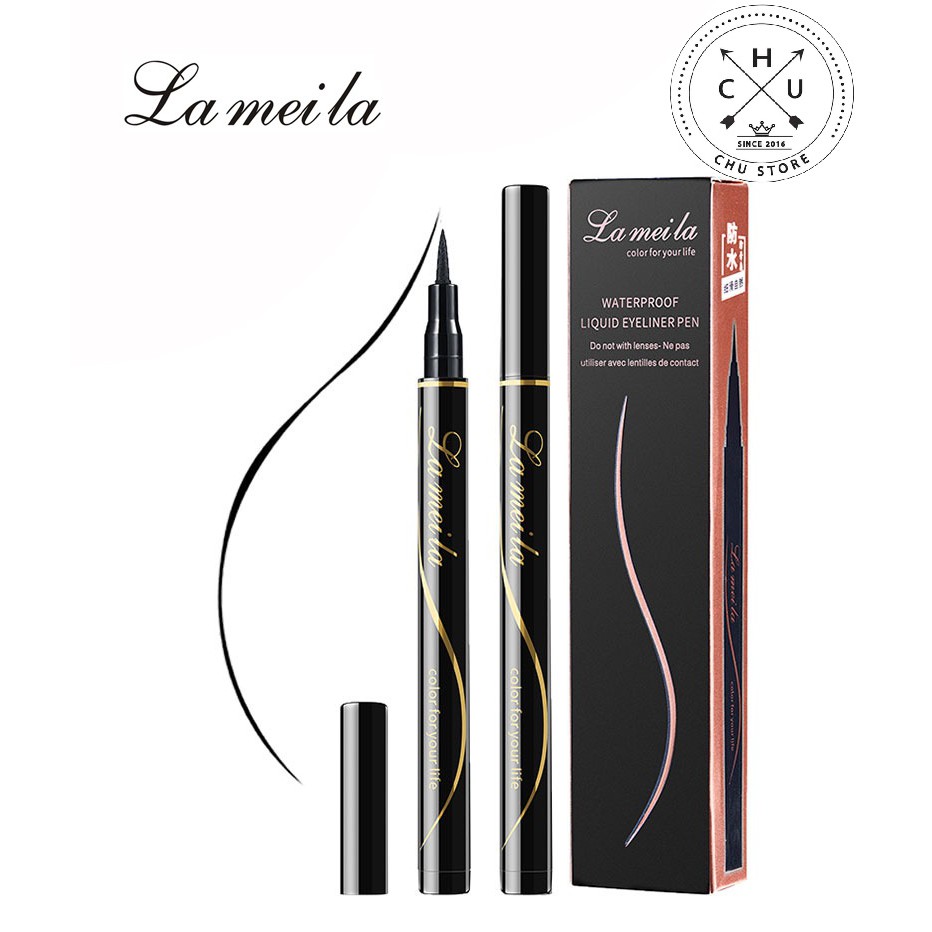 HOT – Bút kẻ mắt Lameila - water proof liquid eyeliner pen (Chustore KM1)