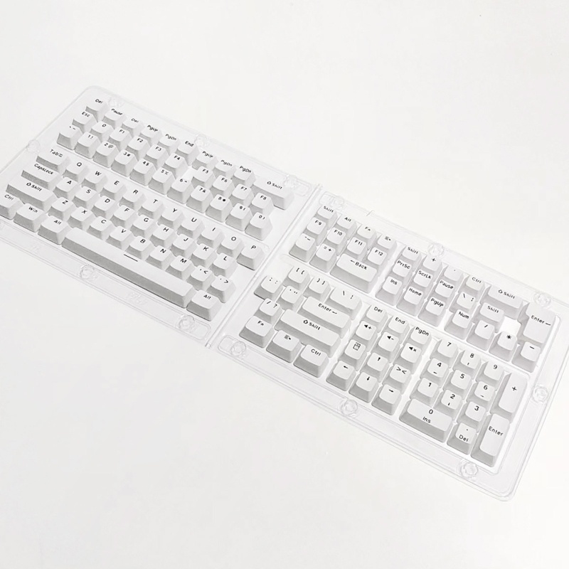 Bộ 132 Phím OEM PBT Không Có Đèn Nền Hai Màu Dành Cho Bàn Phím Cơ