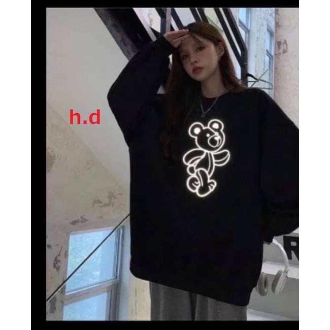 Áo nỉ chuột Micky phản quang HD6