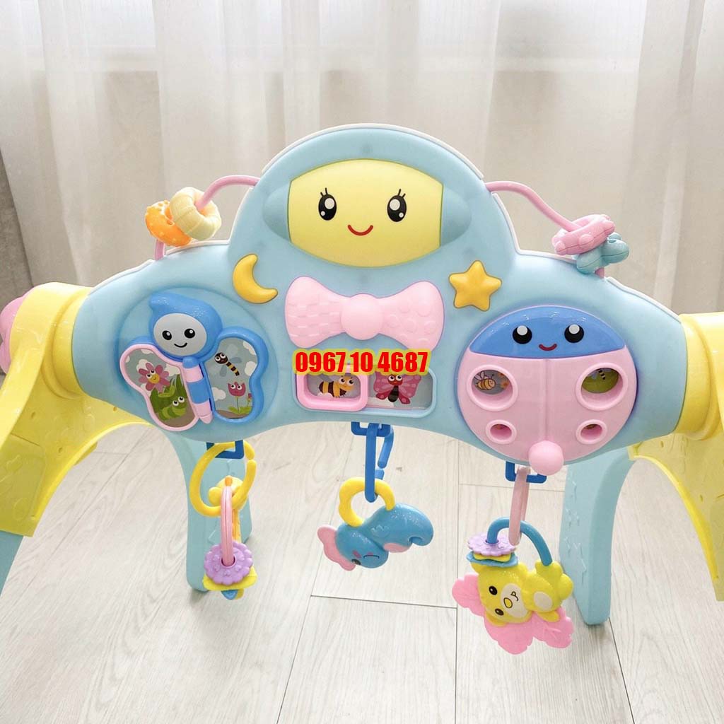 Kệ chữ A Umoo cho bé nằm chơi có phát nhạc