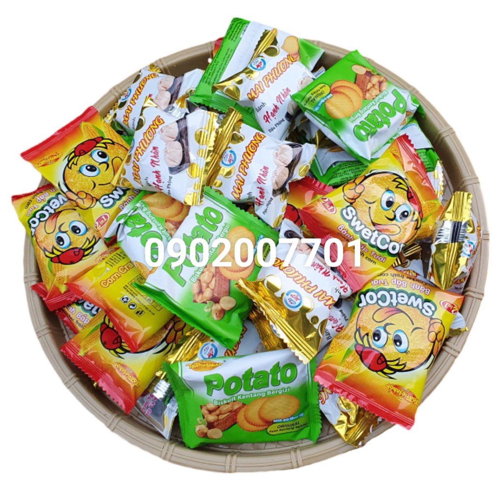 1 Kg Bánh quy mix vị Thơm Ngon