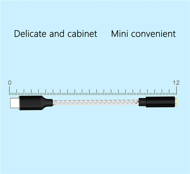 Dây Cáp Chuyển Đổi Âm Thanh JM04PRO Realtek ALC5686DAC Type C Sang 3.5 Cho Huawei Meizu