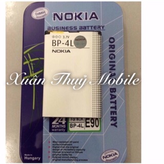 Pin điện thoại e63 e71 e72 bp-4l hộp sắt