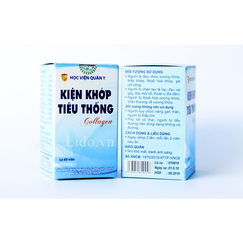 Kiện khớp tiêu thống Collagen Học viện Quân Y