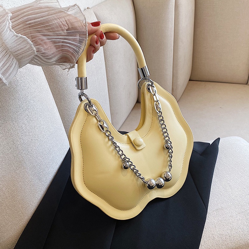 Túi Đeo Chéo Phối Dây Xích Đa Năng Thiết Kế Độc Đáo Thời Trang Mùa Hè 2022 Cho Nữ