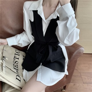 ĐẦM SƠ MI NỮ ULZZANG TÔN DÁNG👧
