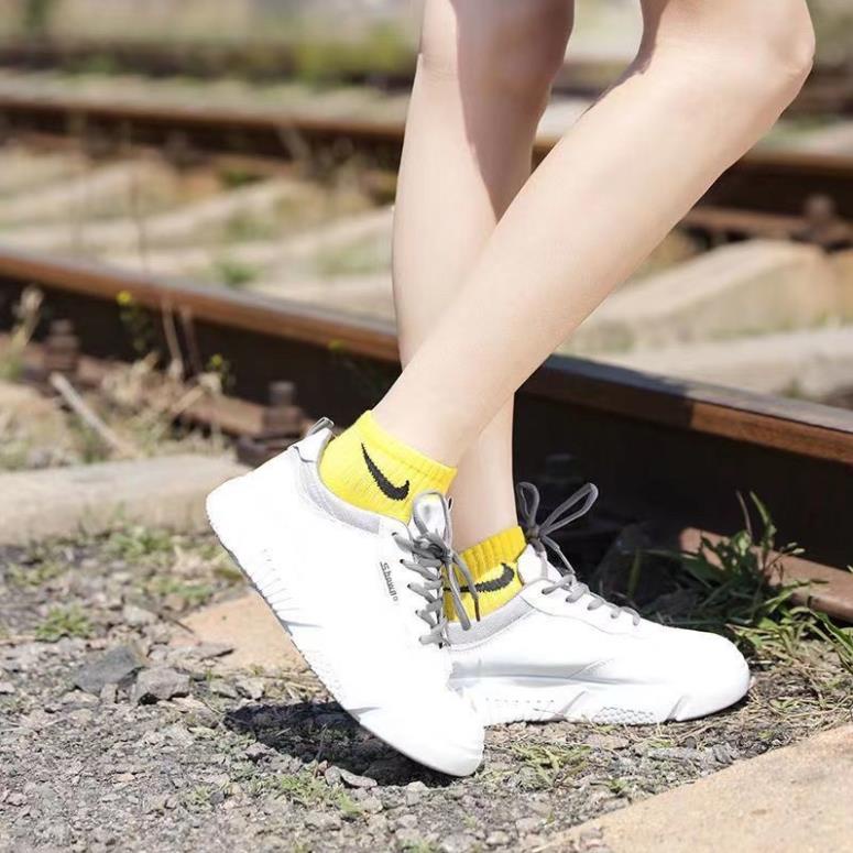 Tất nam nữ cổ cao thể thao Wannale thời trang cao cấp