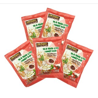 {TÉP TRÀ TRÁI CÂY NHIỆT ĐỚI HẠT CHIA} VẢI, XOÀI, CHANH DÂY