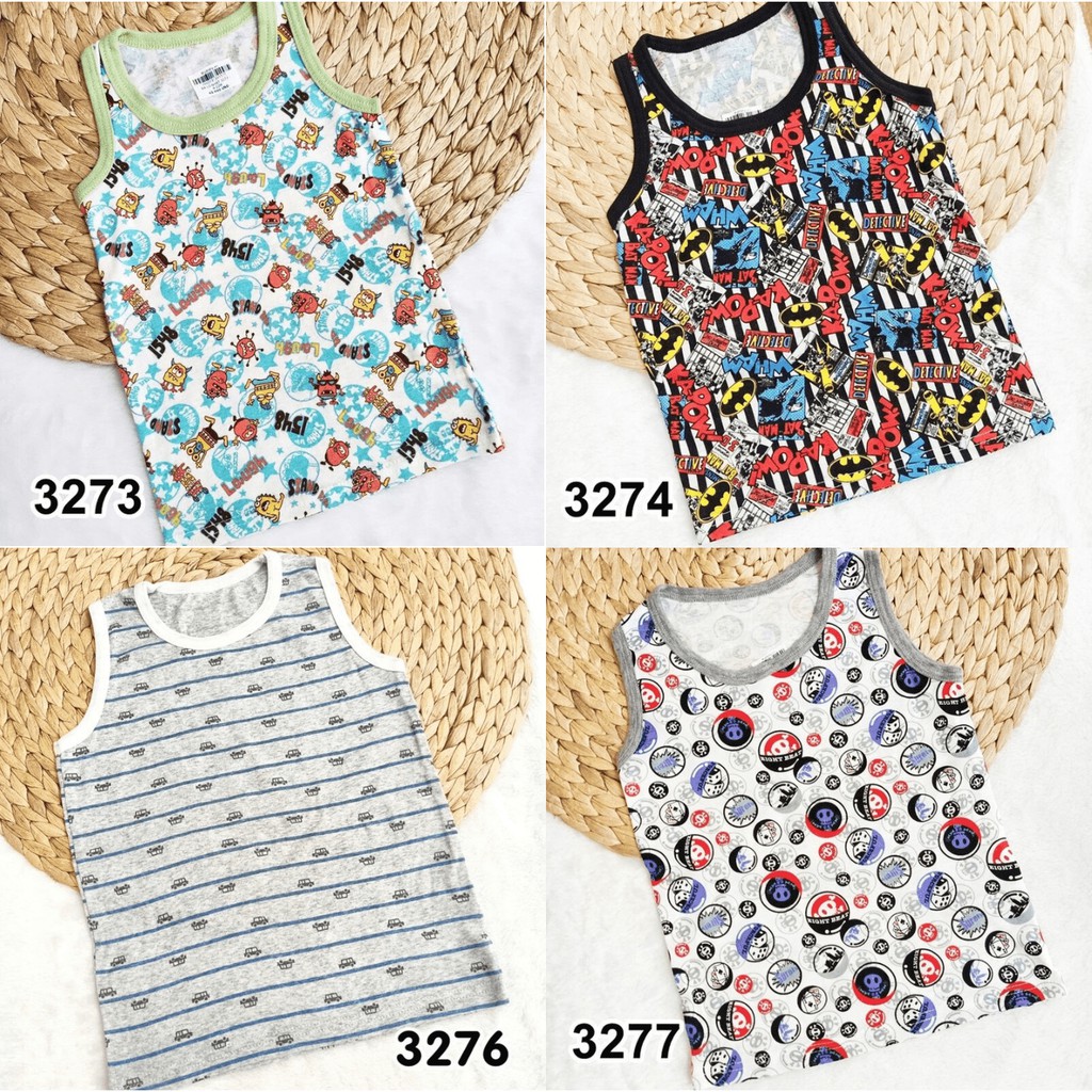 ÁO BA LỖ BÉ TRAI XUẤT NHẬT NHIỀU MẪU CHO BÉ TỪ 7-22KG