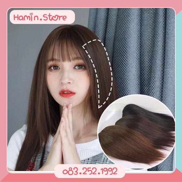 Kẹp phồng chân tóc CAO CẤP, tóc giả dài vừa 30 cm, có thể kết hợp tóc thẳng/ xoăn