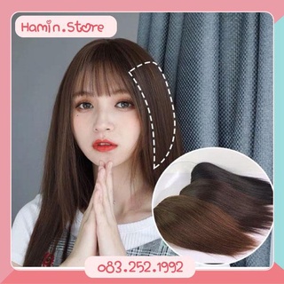 Kẹp phồng chân tóc CAO CẤP, tóc giả dài vừa 30 cm, có thể kết hợp tóc thẳng/ xoăn Hamin