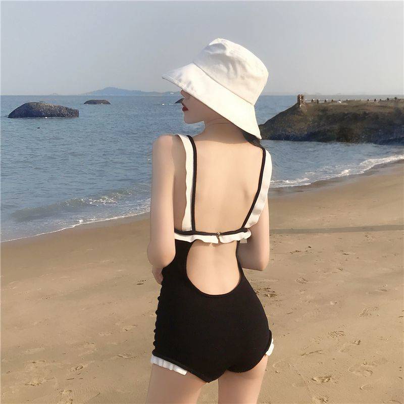 Áo tắm nữ áo tắm một mảnh Áo tắm gợi cảm kiểu Hàn Quốc Mẫu Mới Mùa Hè