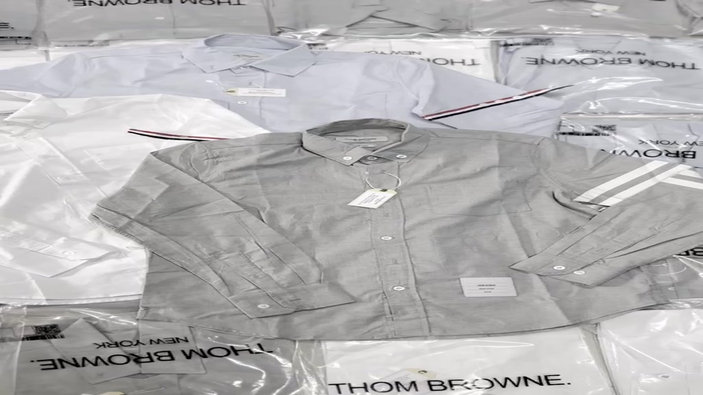 [New] SƠ MI THOME BROWNE VẢI OXFORD CHUẨN SIÊU CẤP Áo Sơ Mi Thom Browne Thêu 4 kẻ sọc tay | BigBuy360 - bigbuy360.vn