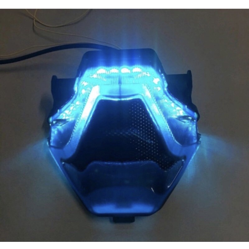 Đèn Hậu Exciter 150 Lắp Mạch Audi A11 Chỉnh Màu Bằng App Điện Thoại A11 BLE