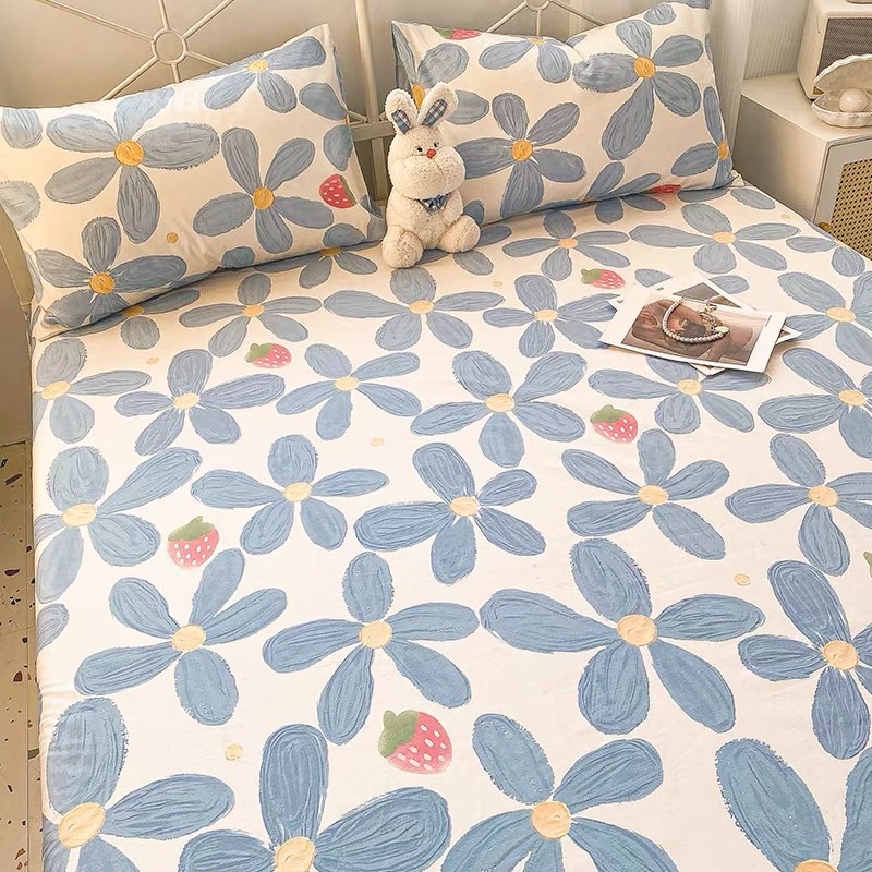 Sét ga gối Cotton Organic 100% mềm mát mịn ( không kèm ruột )