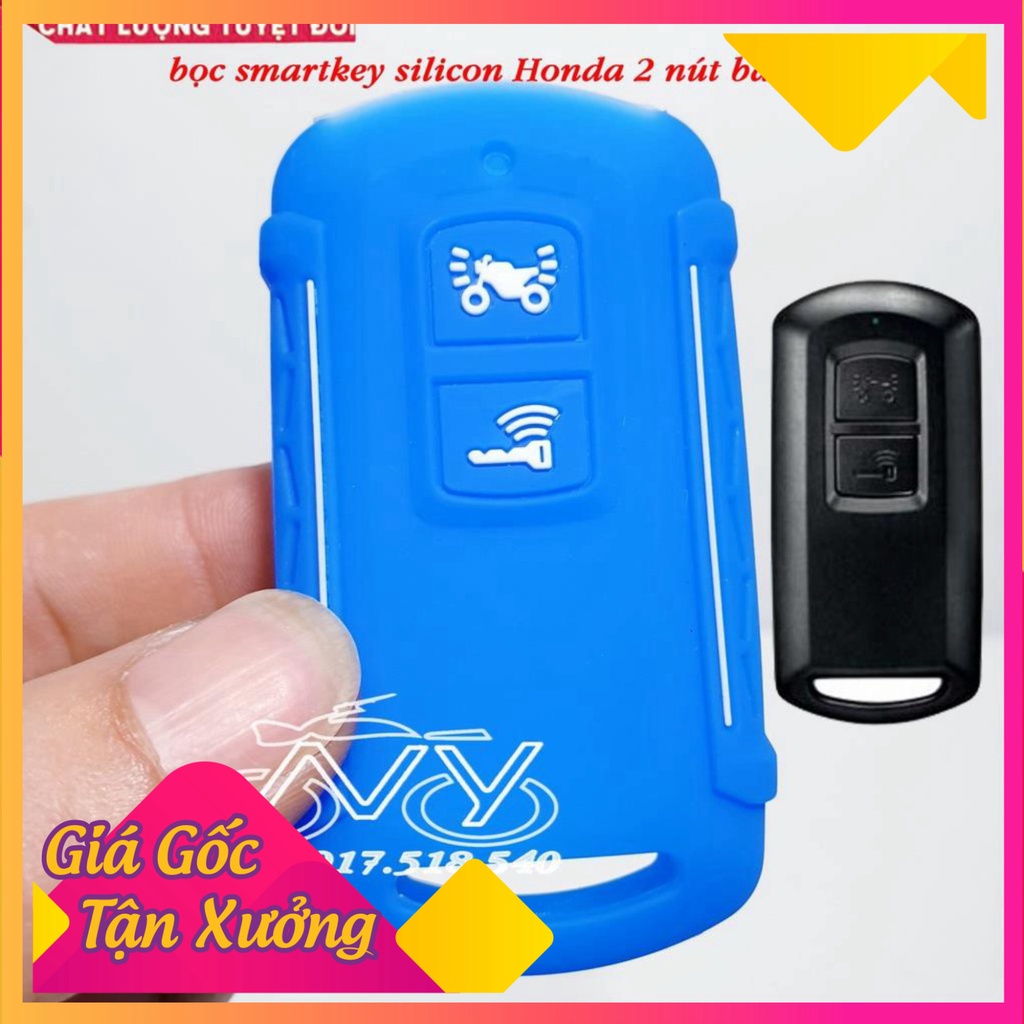 Bọc Smartkey Honda Airblade, Vision, Lead, Vario Mẫu silicon dầy (Mẫu V2) (Ảnh Sp thật)