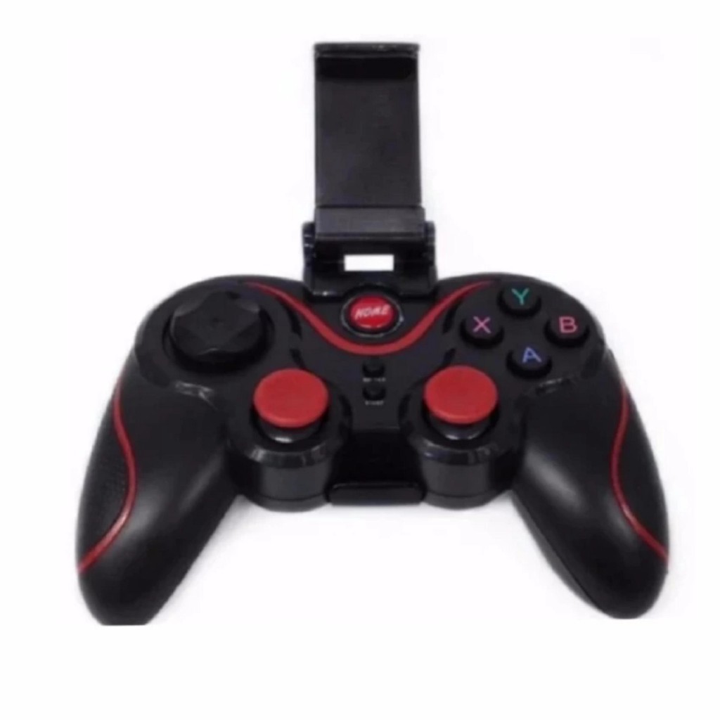 Freeship 50k Tay cầm chơi game không dây bluetooth Gamepad T3 -X3 tặng giá đỡ điện thoại