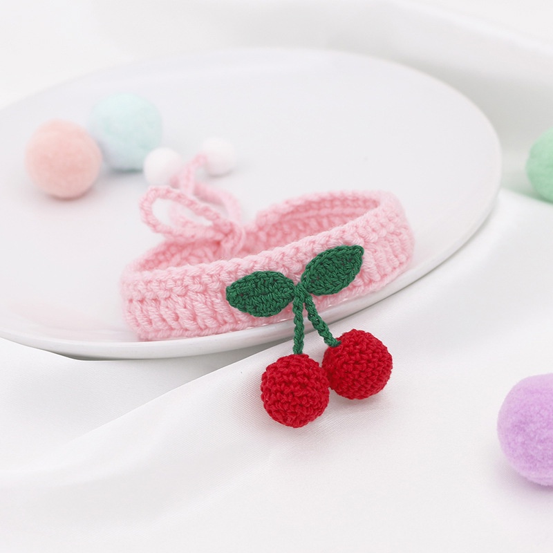 Vòng Cổ Hình Quả Cherry Cho chó mèo