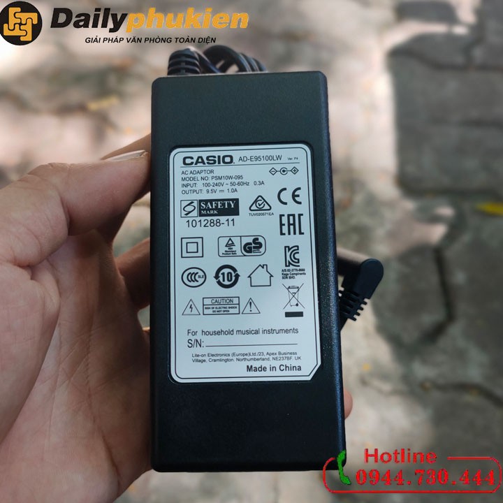 Adapter nguồn dàn casio CTK2350 CTK2300 dailyphukien