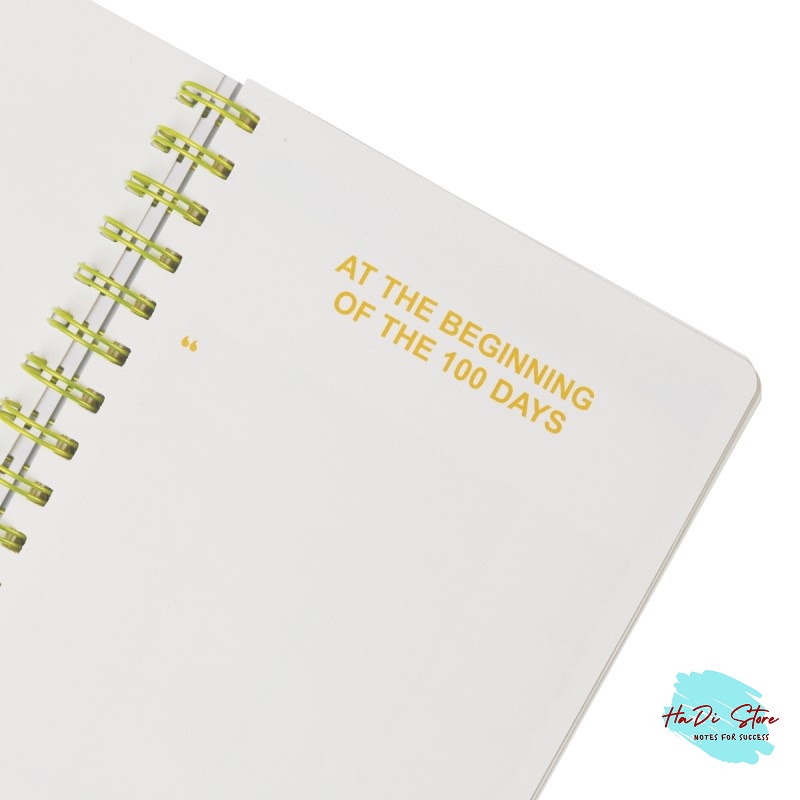 KLONG Sổ lò xo STUDY PLANNER size A5 - 80 tờ