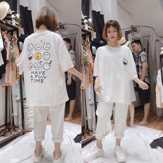 Áo pull mặt cười