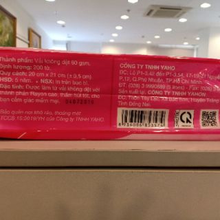 Khăn khô Fair lady spa  200 miếng/bao (sp của cty yahon)