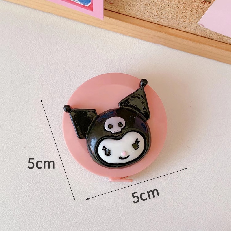 Thước Dây Mềm Hình Tròn In Hoạt Hình Dễ Thương