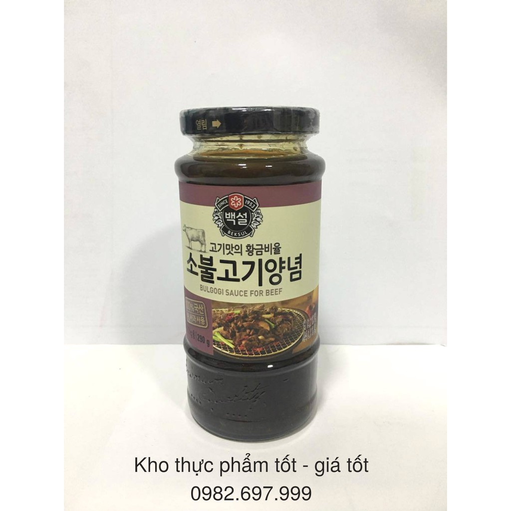 NƯỚC SỐT ƯỚP THỊT BÒ BEKSUL HÀN QUỐC