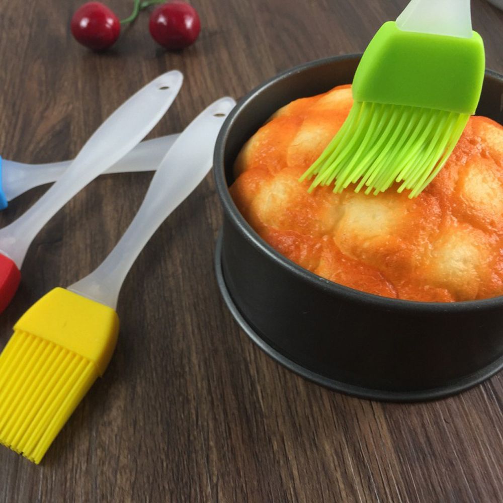 Set 1/5 cọ silicone phết dầu làm bánh/nướng BBQ nhiều màu