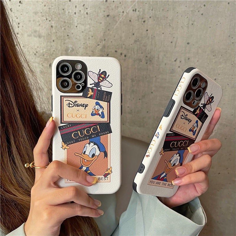 Ốp Điện Thoại Silicon In Hình Vịt Và Ong Cho iPhone 12promax 11 promax 7 8Plus X XS 12 XR XSMAX