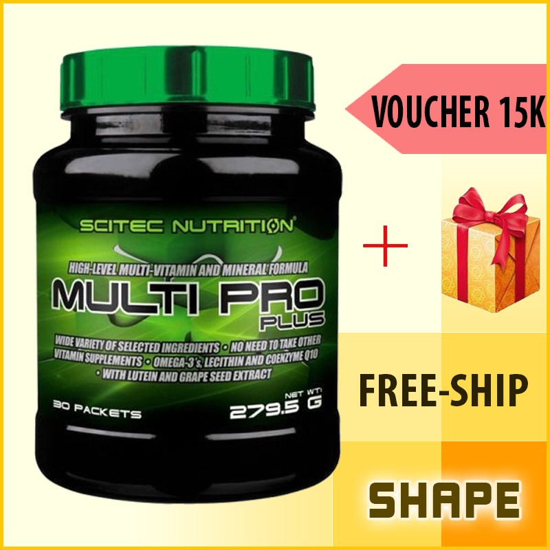 VITAMIN TỔNG HỢP | Scitec Nutrition Multi Pro Plus [30 Lần Dùng] - Chính Hãng Tại Shape Store