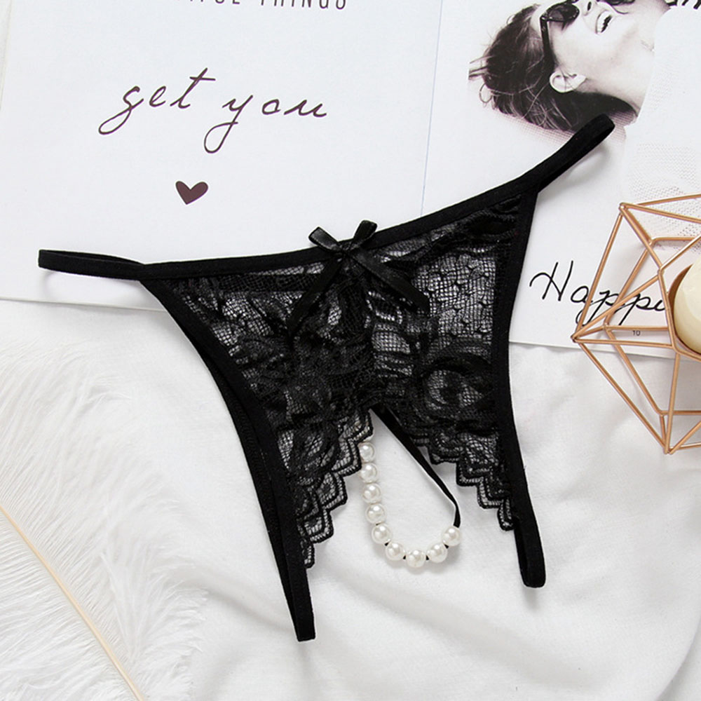 Quần Lót Ren G-String Xuyên Thấu Quyến Rũ Cho Nữ