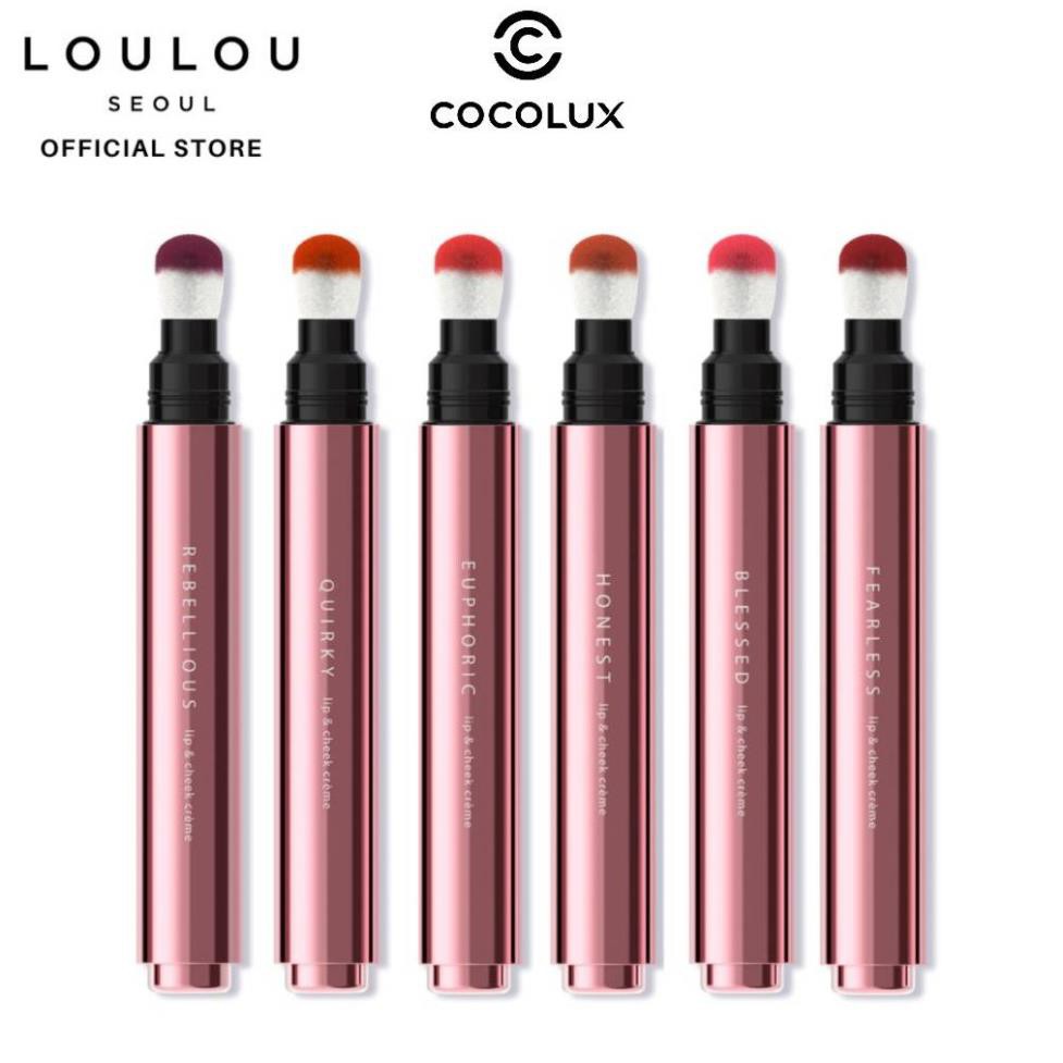 Son Kem Dạng Bấm Loulou Lip & Cheek Cushion-[COCOLUX] | BigBuy360 - bigbuy360.vn