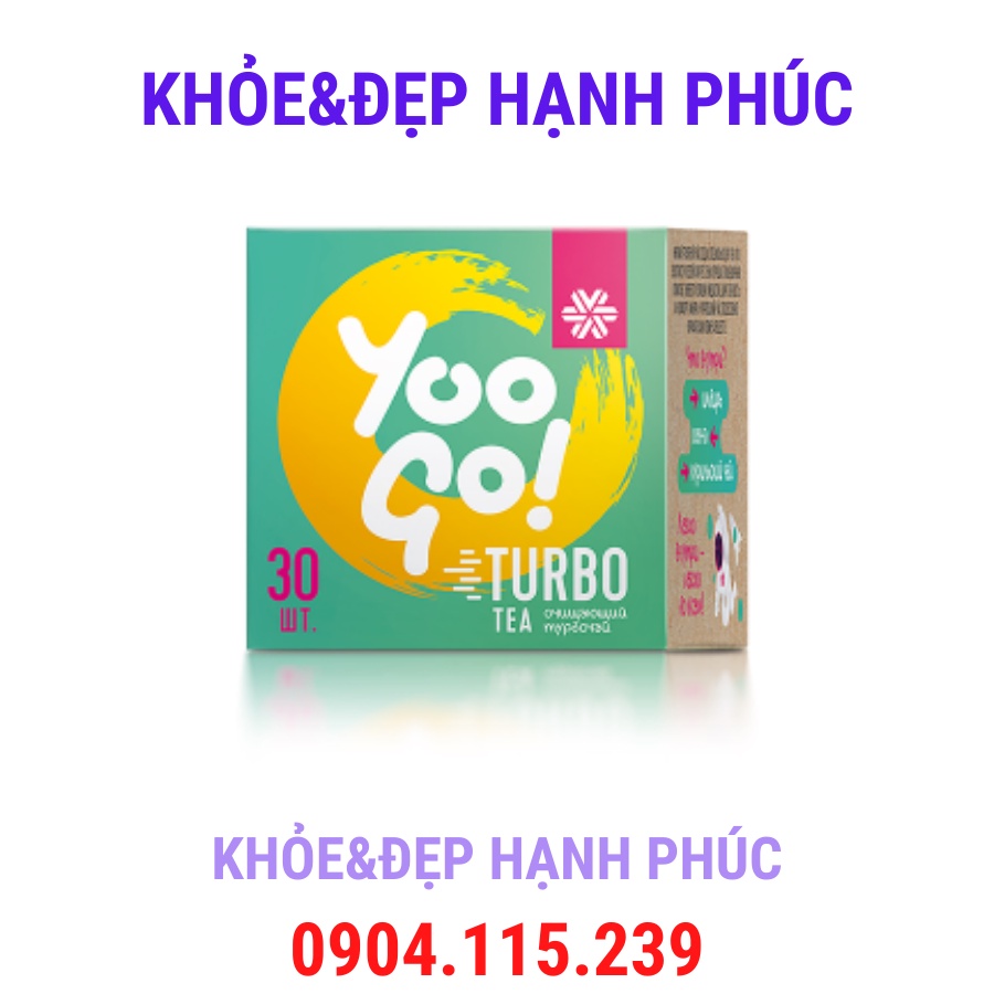 [ Mẫu mới ] Trà Yoo go Turbo Tea Body T Siberian Health - 30 túi/hộp