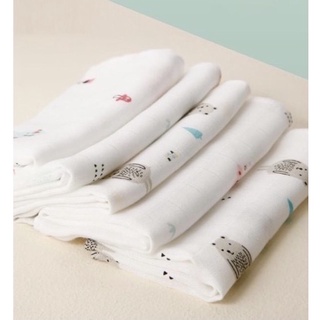 [RẺ VÔ ĐỊCH ] Combo 10 khăn sữa Aden 32x32CM Túi Lưới