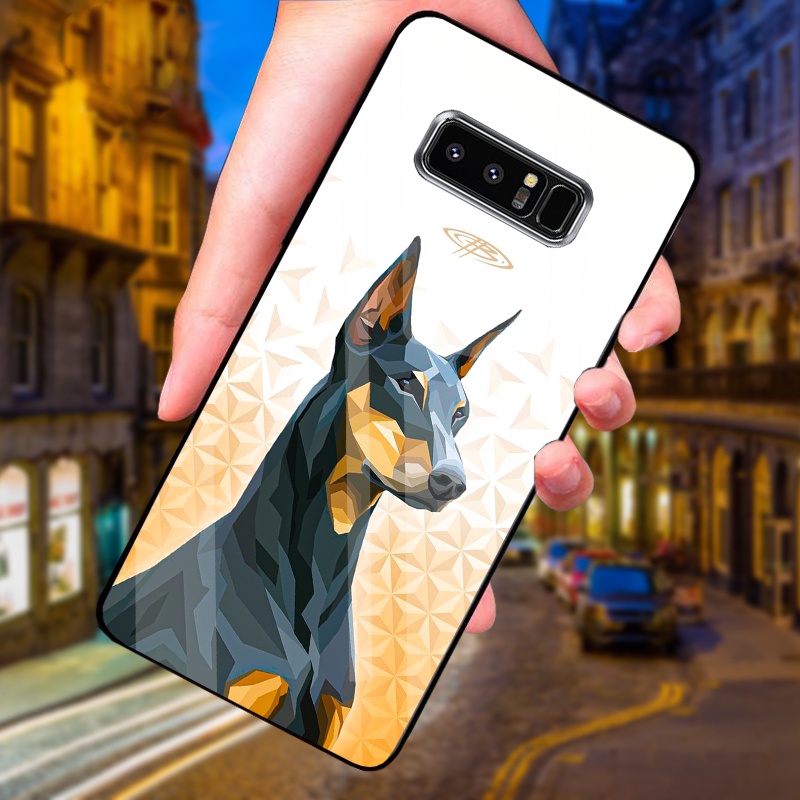Ốp Samsung Galaxy NOTE 8 Mặt kính cường cao cấp, sang trọng, thiết kế độc quyền