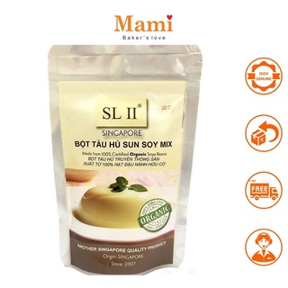Bột làm tàu hủ sun soy mix singapore pudding đậu nành hữu cơ sl ii 90g