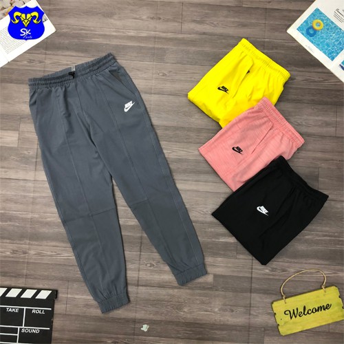 QUẦN JOGGER THỂ THAO NỮ VNXK, CHẤT DÙ, FOM ĐẸP T7047