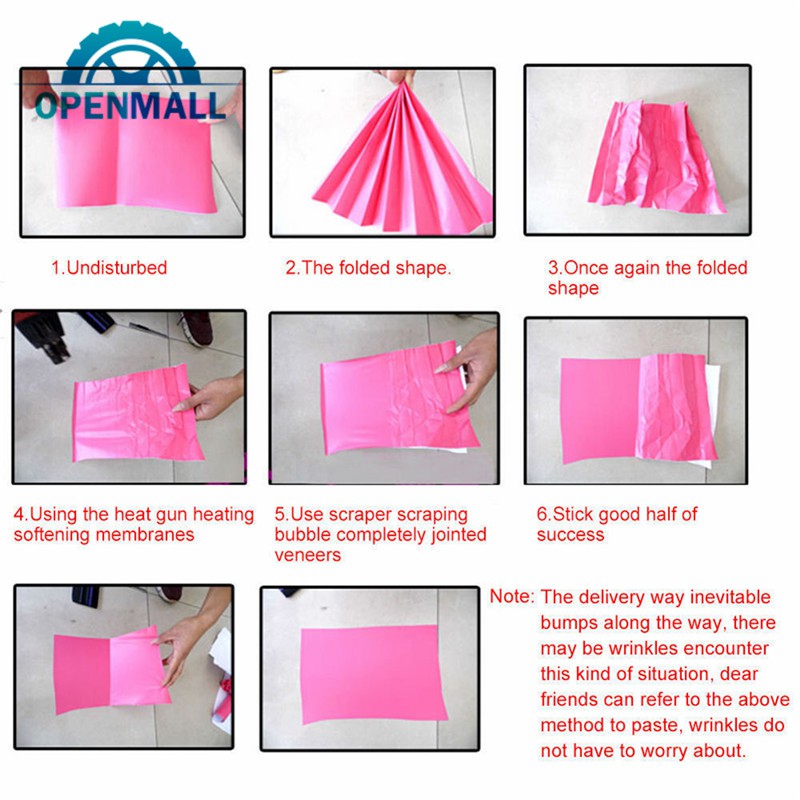 Tấm phim vinyl dán trang trí xe ô tô 152x10cm