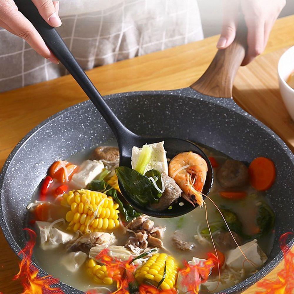 [COD] Xẻng Nấu Ăn Bằng Silicone Chịu Nhiệt Chất Lượng Cao