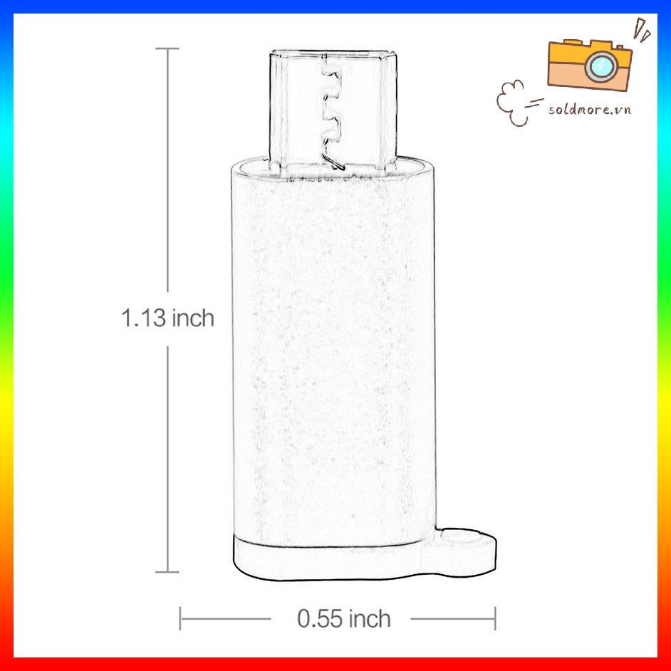 [SE] Aluminum USB-C to Micro USB Adapter with Keychain Type-C Micro USB Converter