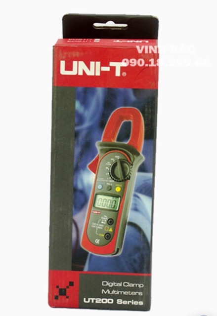 Flash Sale Đồng hồ đo kẹp dòng UNI-T UT203 AC, DC, tần số Chất lượng