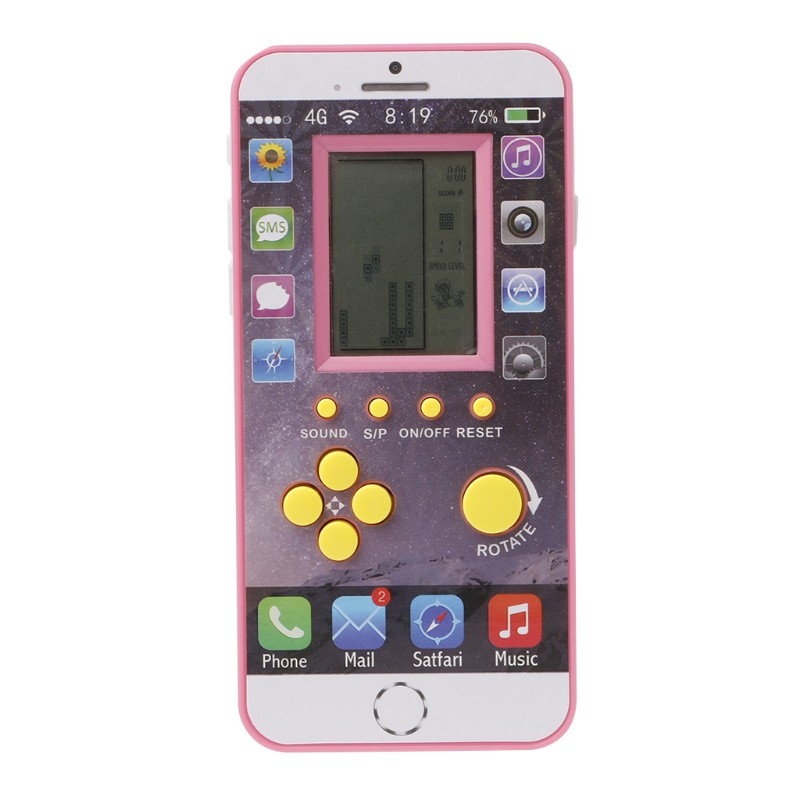 Máy chơi game xếp gạch cầm tay màn hình LCD