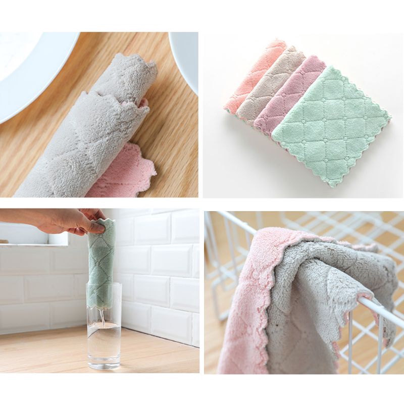 Baby Infant Newborn Washcloth Face Towels Blanket Super Absorbent Cleaning Rag