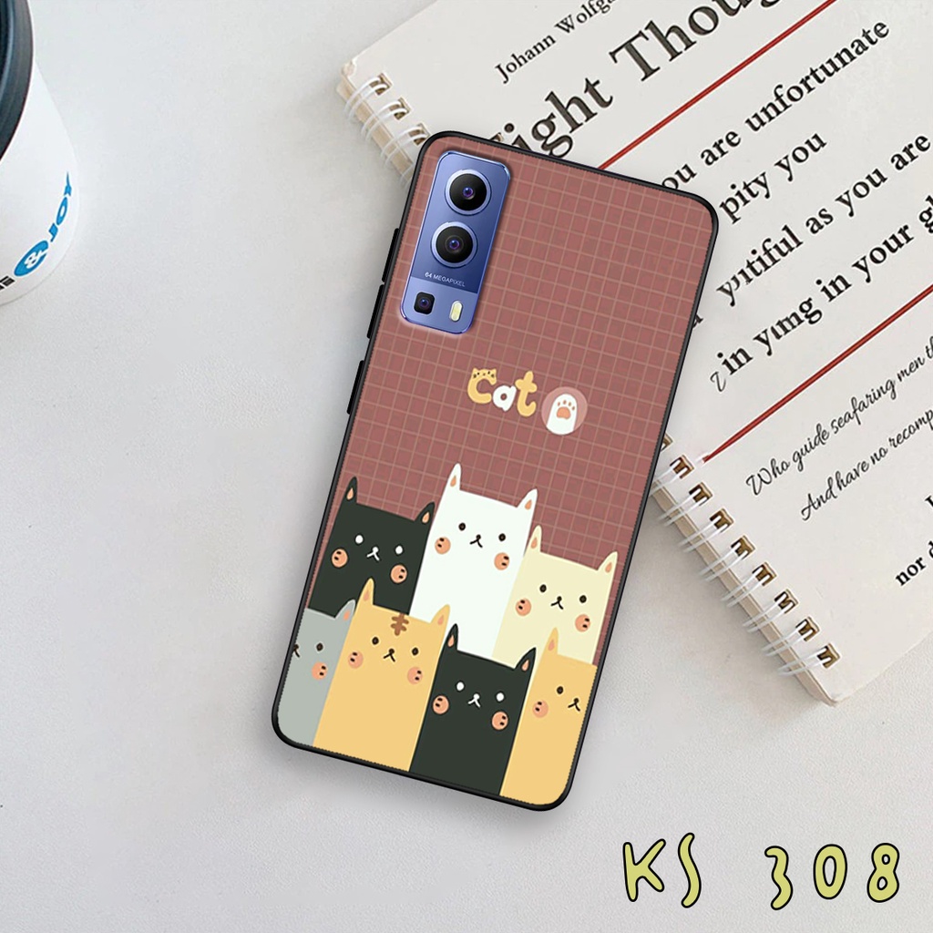 Ốp lưng Vivo y72 5G - Vivo Y15s - Vivo Y52s - Ốp in hình mèo con ngộ nghĩnh