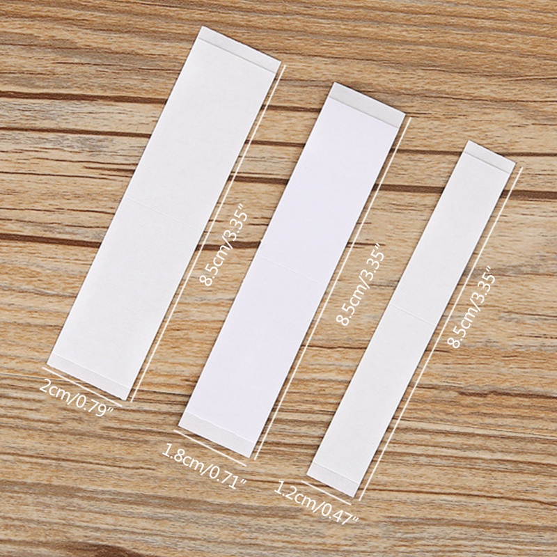 Set 36 Miếng Dán Hai Mặt Màu Trong Suốt Xixi