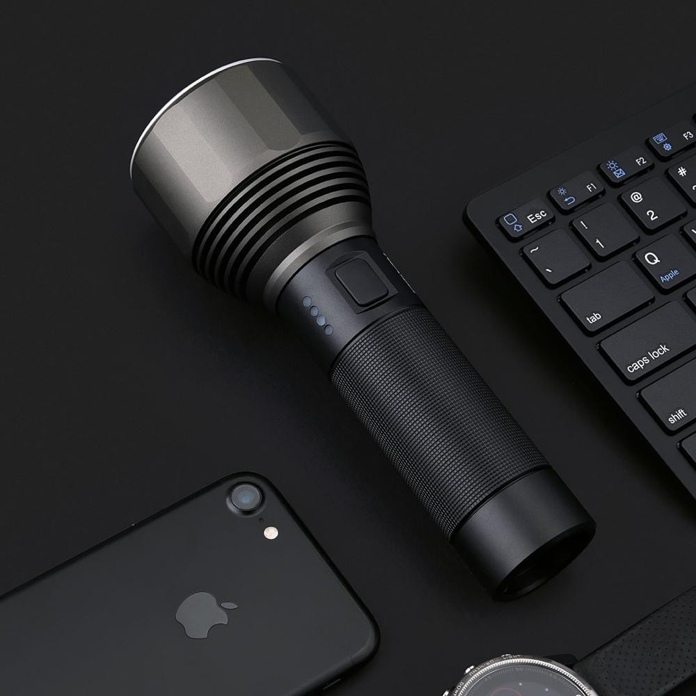 Đèn Pin Xiaomi Nextool Cầm Tay Model ZES0417 Siêu Sáng Chống Nước Hợp Kim Nhôm  + PIN SẠC ZIN