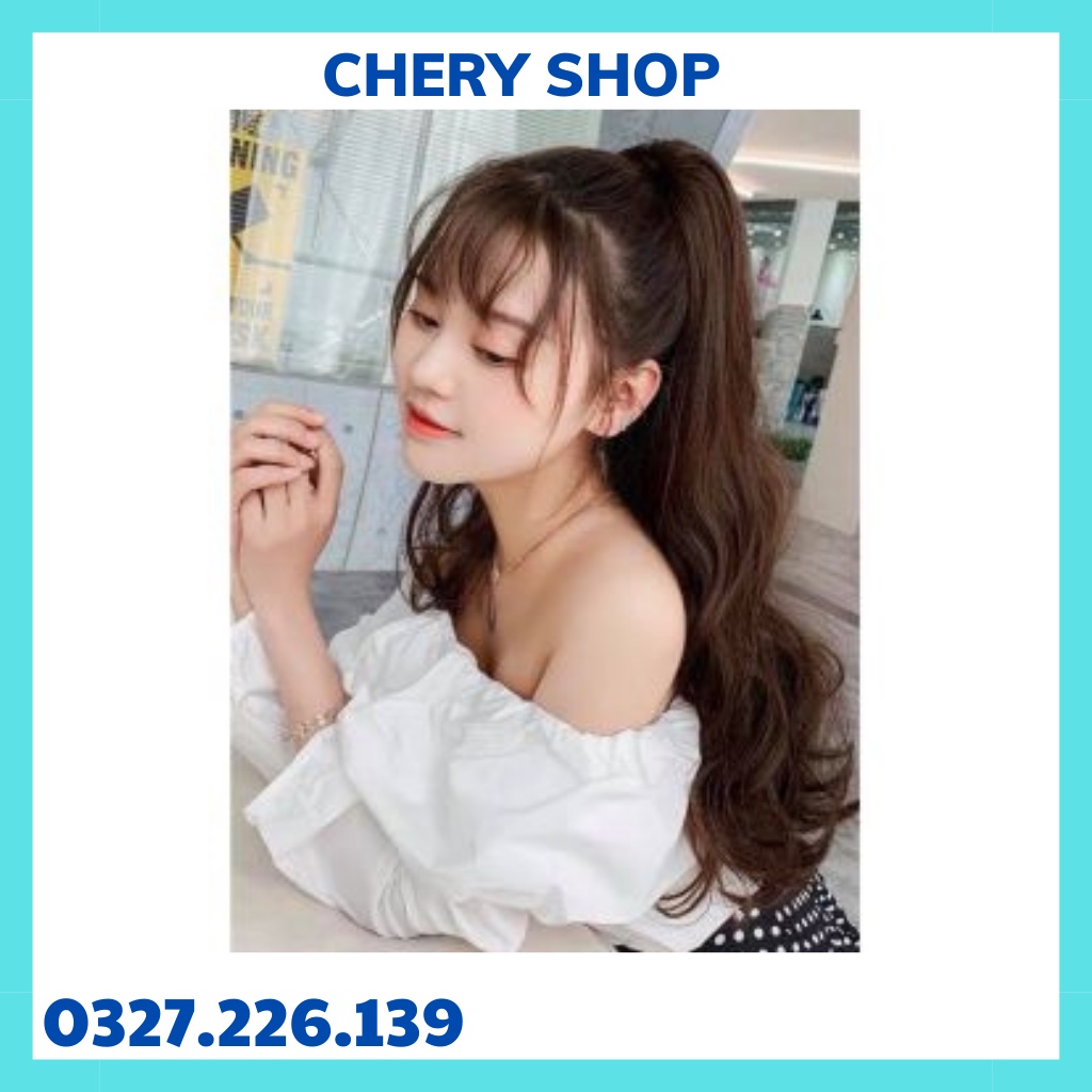 Tóc giả ngoặm xoăn  FREESHIP  tóc giả ngoặm xoăn dợn n44