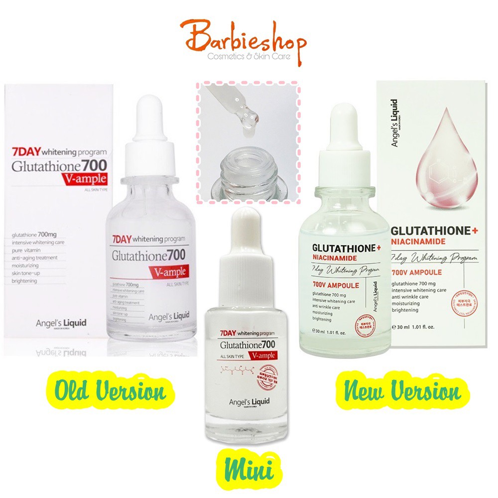 Serum Huyết Thanh 7day Glutathione 700 V-Ample